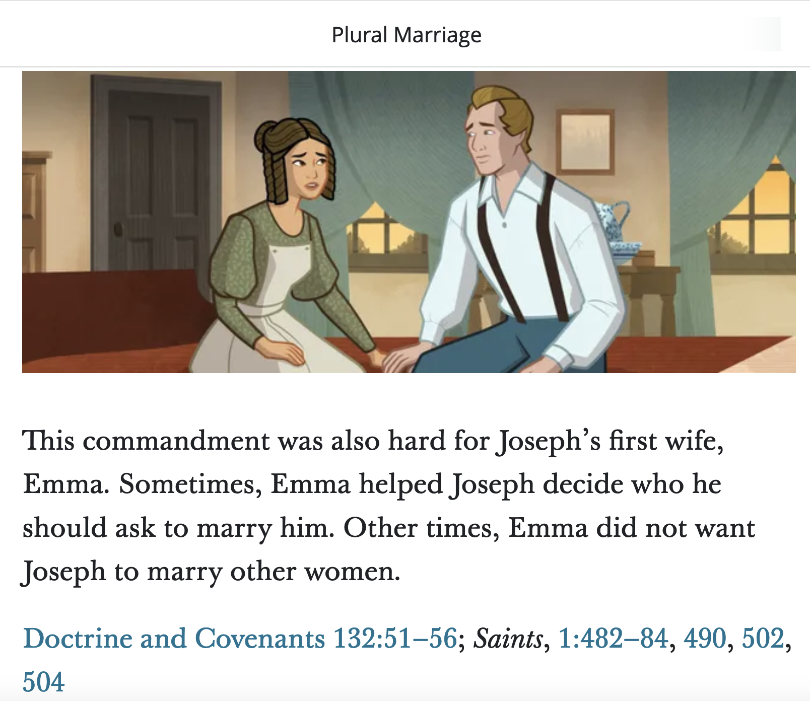 New LDS curriculum flops in teaching eternal polygamy to children